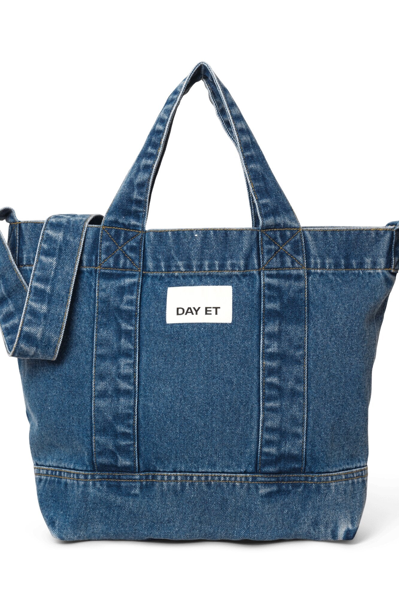Washed Denim Crossbodytaske - Medium Denim
